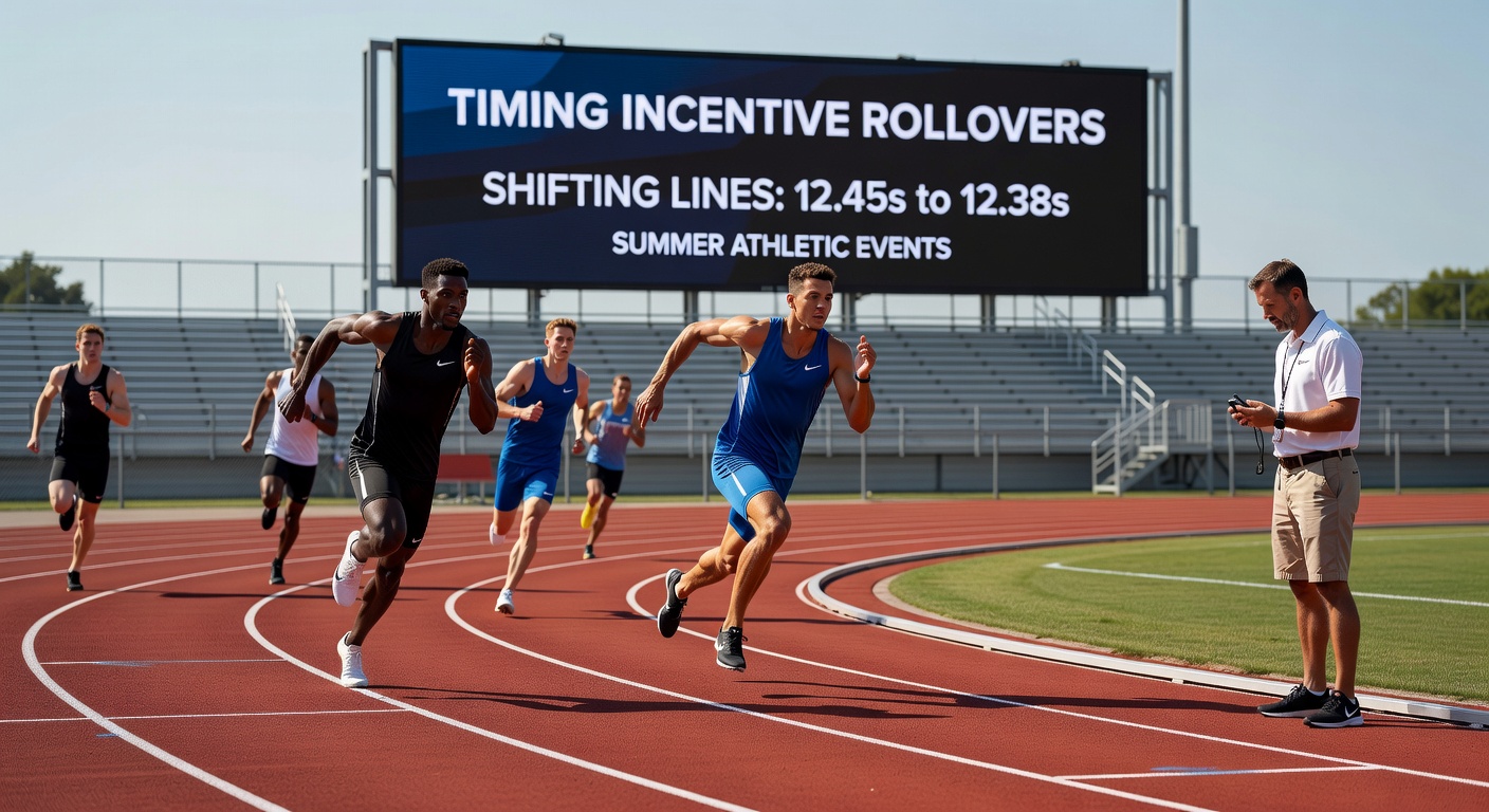 Close-up of a digital betting interface showing fluctuating odds for summer athletic events